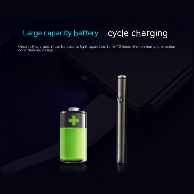 USB Charging Lighter Mini Windproof Cylinder Heating Wire Cigarette Lighter USB Charging Lighter Mini Windproof Cylinder Heating Wire Cigarette Lighter